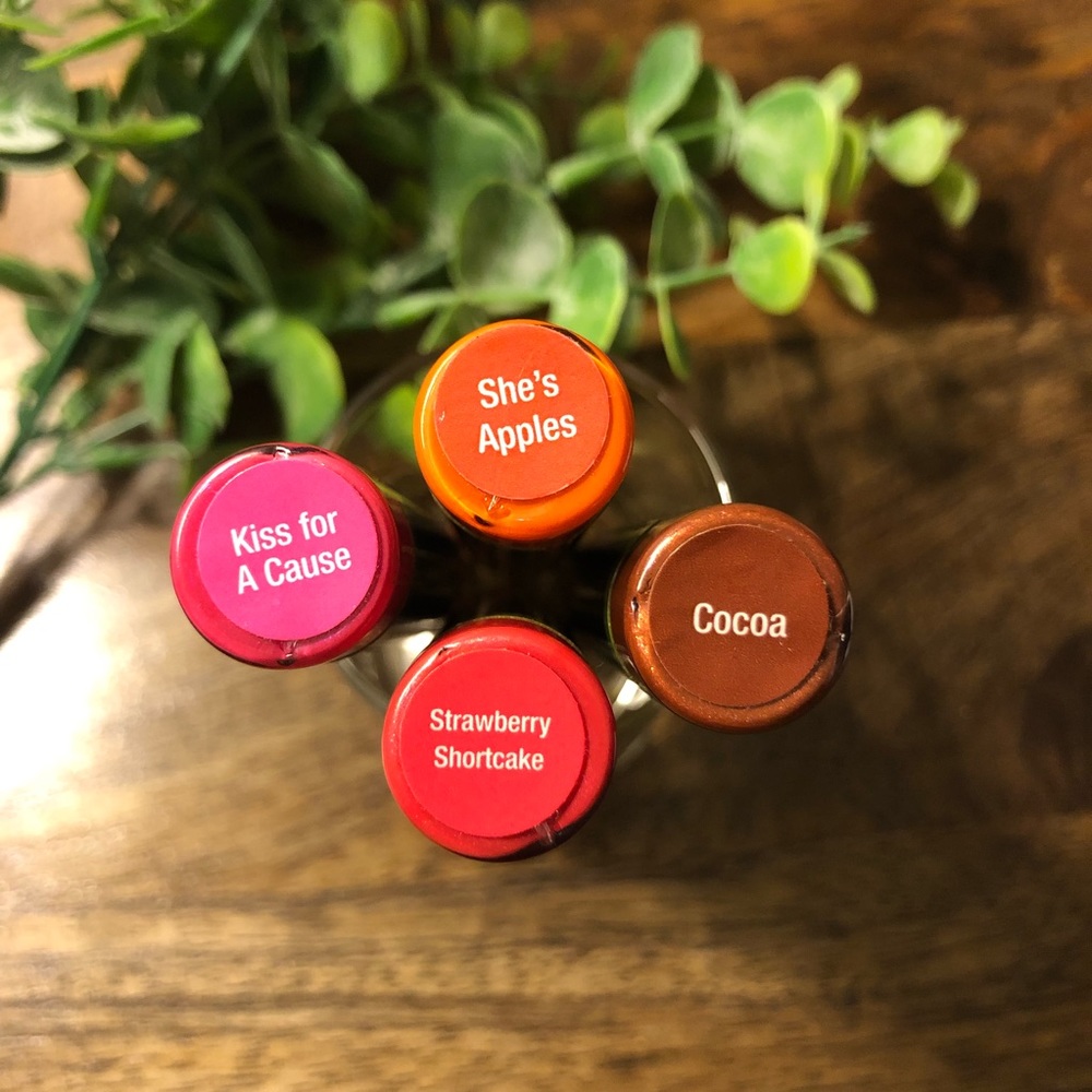 4 LipSense Colors